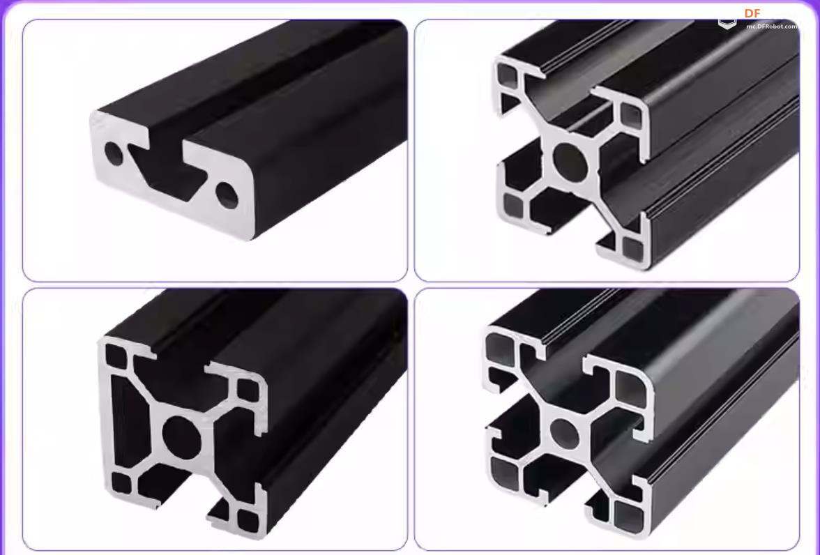 【花雕动手做】铝型材：20 种连接从零搭建机器人底盘图3
