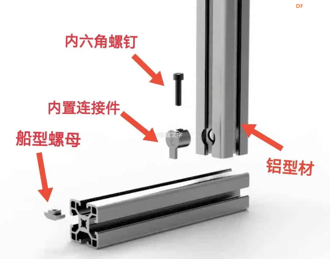 【花雕动手做】铝型材：20 种连接从零搭建机器人底盘图1