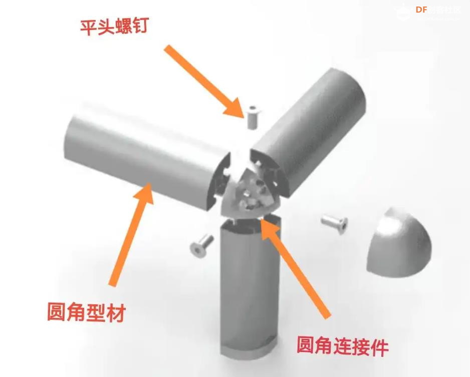 【花雕动手做】铝型材：20 种连接从零搭建机器人底盘图1