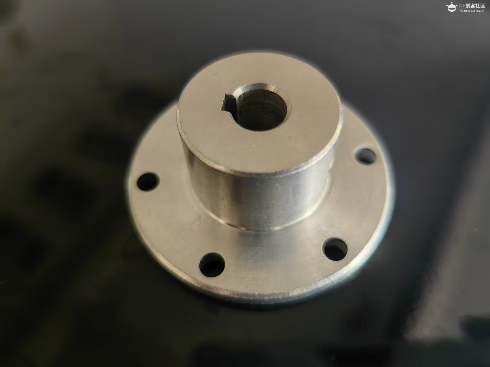 【花雕动手做】拆解 127mm 铝合金创客版全向麦克纳姆轮图3