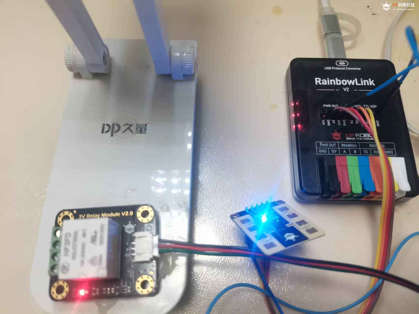 试用RainbowLink V2 USB协议转换器调试毫米波雷达传感器图7