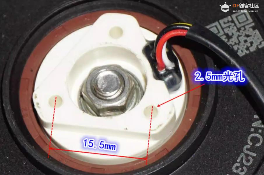 【花雕动手做】拆解机器人底盘 DDSM400 强磁伺服轮毂电机图3