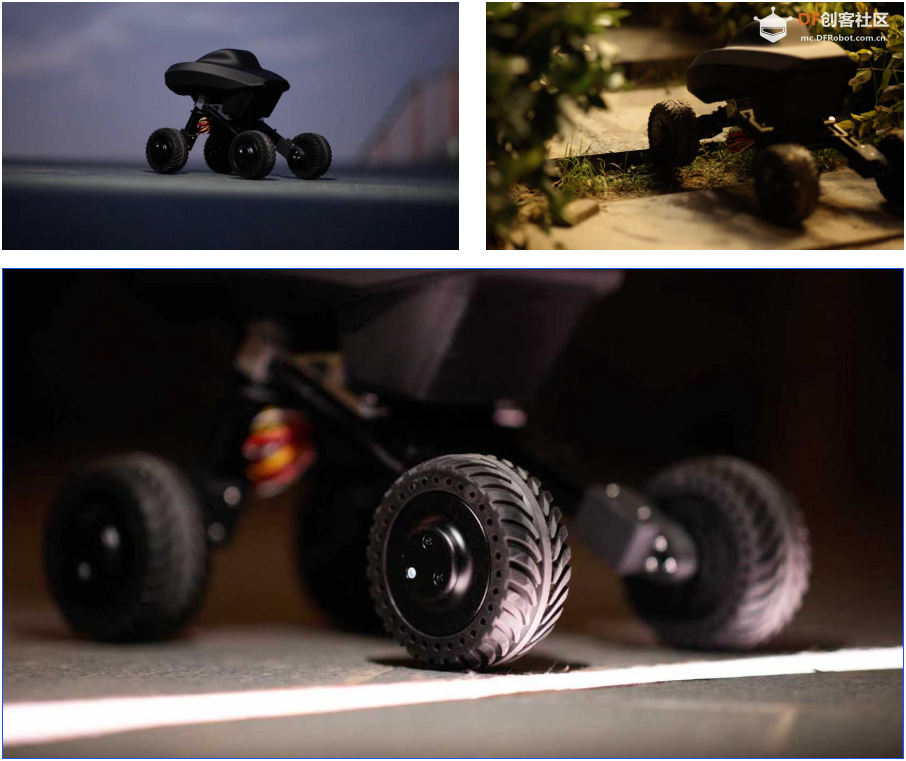 基于 M0601 电机的四轮移动平台装配与结构参考手册图6