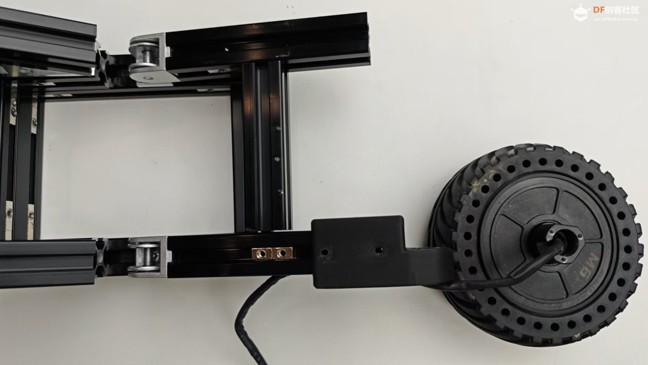 基于 M0601 电机的四轮移动平台装配与结构参考手册图28
