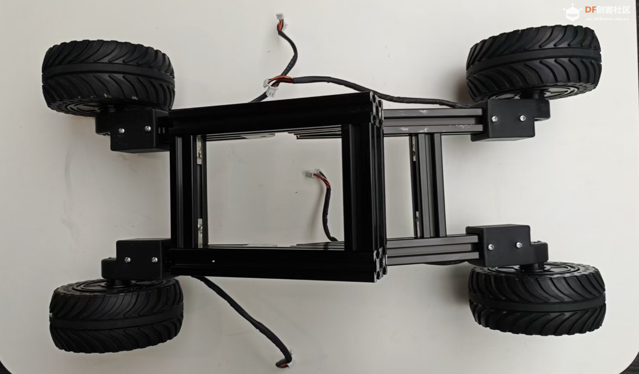 基于 M0601 电机的四轮移动平台装配与结构参考手册图32