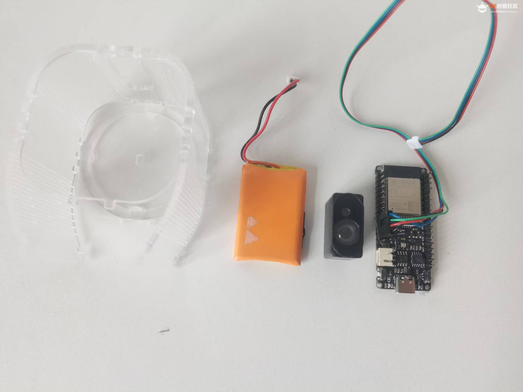 双ESP32无线协作：打造360°激光扫描避障小车图3