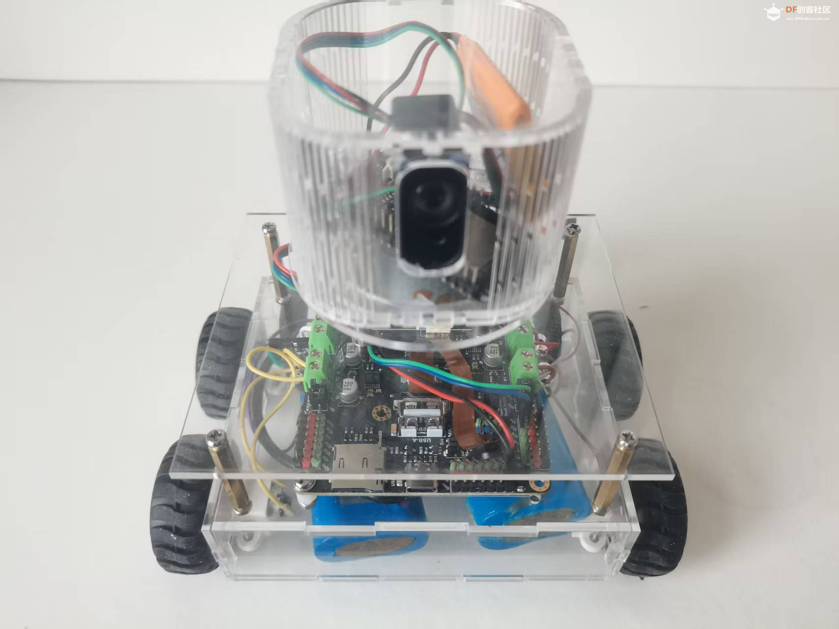 双ESP32无线协作：打造360°激光扫描避障小车图7