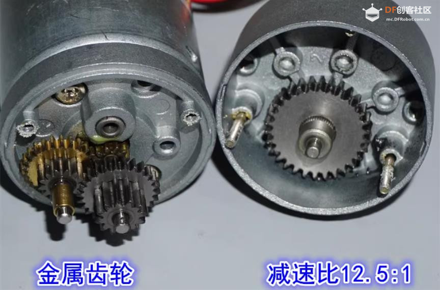 【花雕动手做】拆解 3640 无刷减速电机（37 减速箱）图2