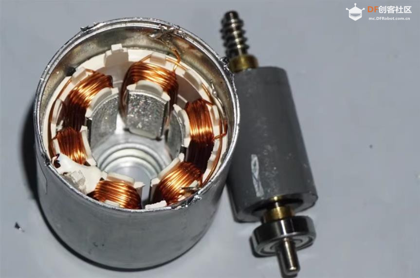 【花雕动手做】拆解 3640 无刷减速电机（37 减速箱）图6