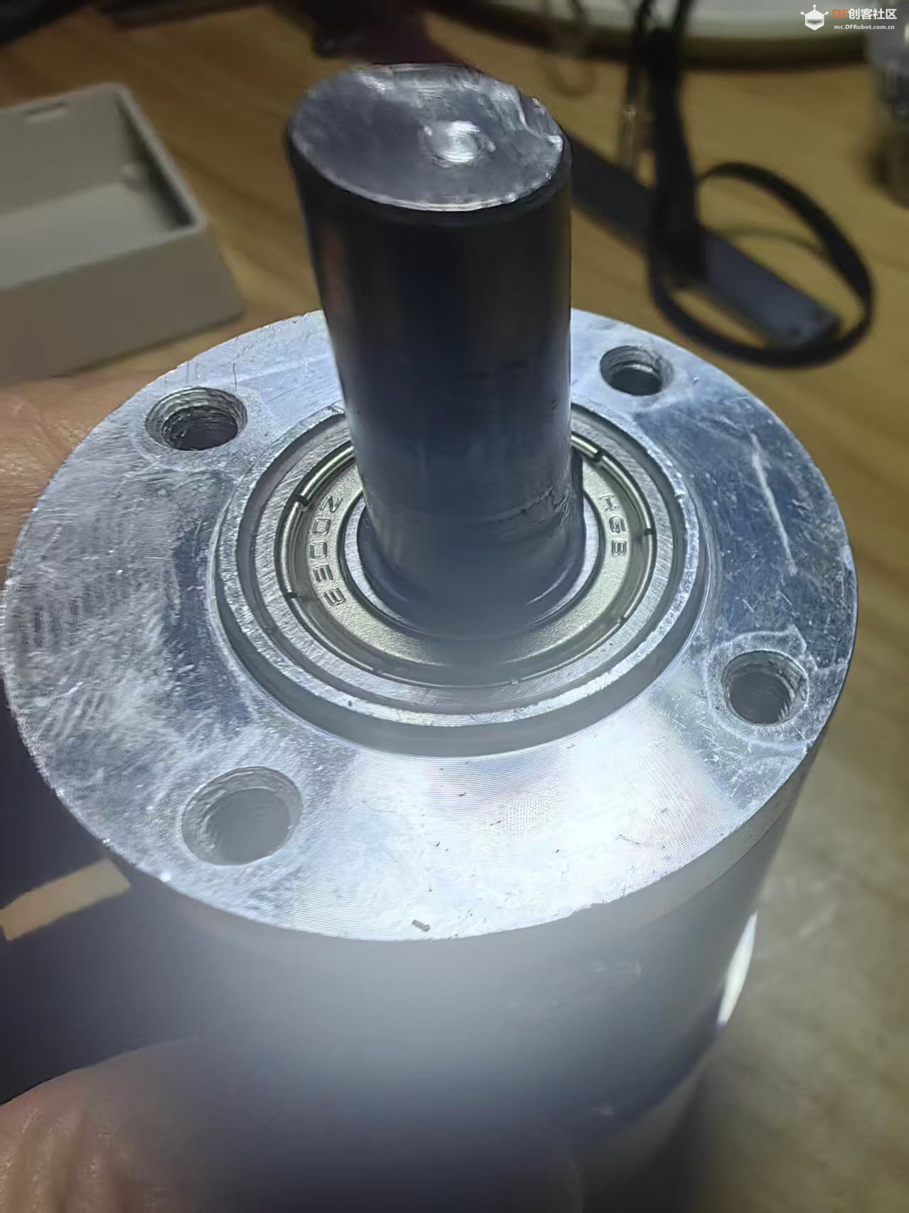 【花雕动手做】拆解钕强磁 47mm 金属行星减速无刷电机图2