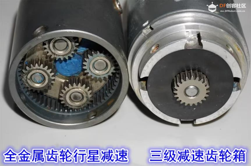 【花雕动手做】拆解钕强磁 47mm 金属行星减速无刷电机图1