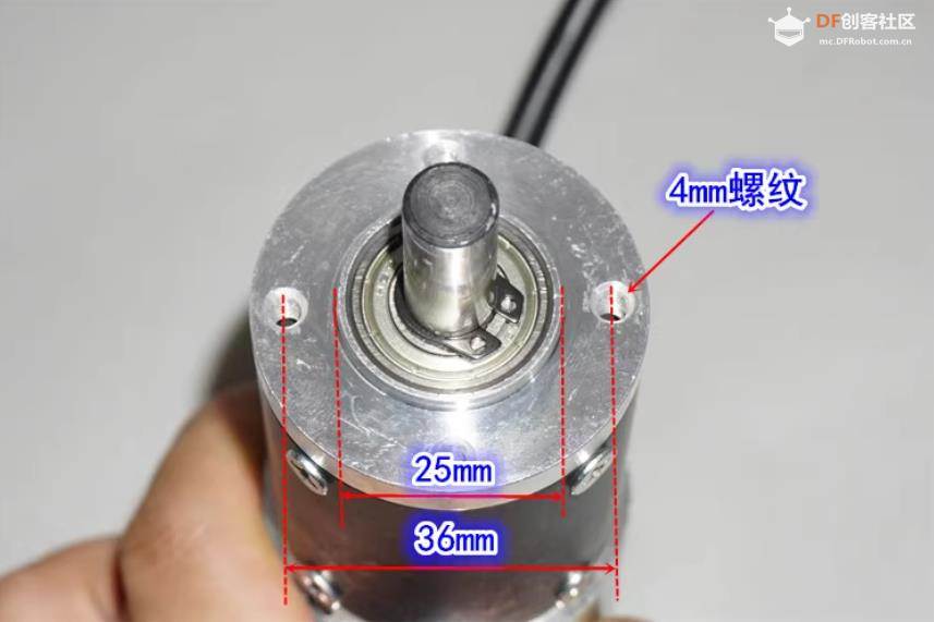 【花雕动手做】拆解钕强磁 47mm 金属行星减速无刷电机图6