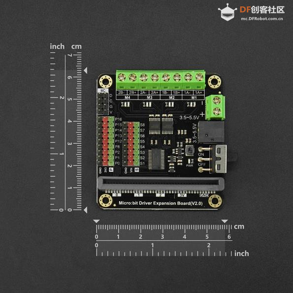 【花雕动手做】四路电机与八路大电流舵机驱动扩展板图2