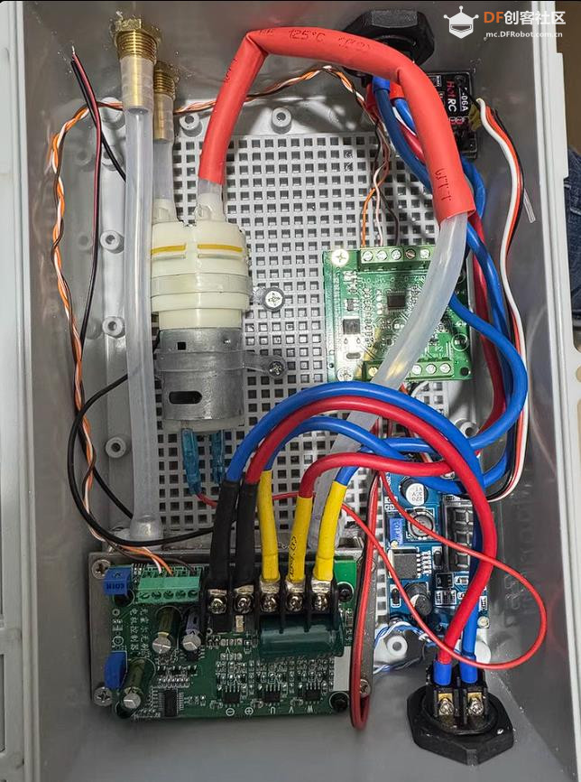 【花雕动手做】拆解75V800W八线有霍尔无刷电机控制器图2