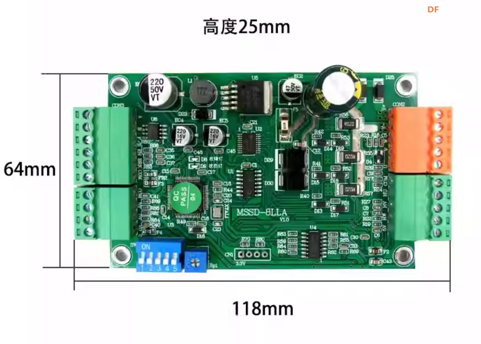【花雕动手做】拆解432W 无刷电机 FOC 矢量三闭环控制器图3
