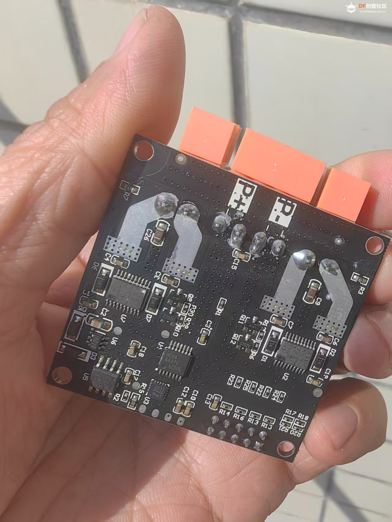 【花雕动手做】37V 290W 双路直流电机驱动控制板图2