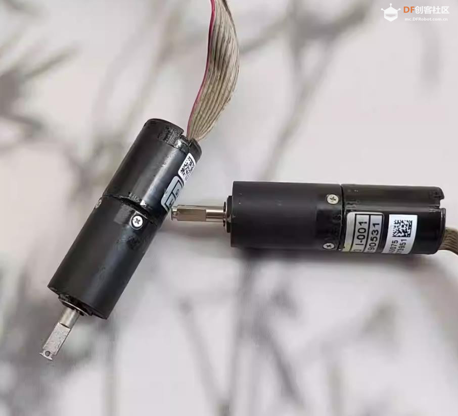 【花雕动手做】大扭矩B1625小机器人三级行星减速电机图2