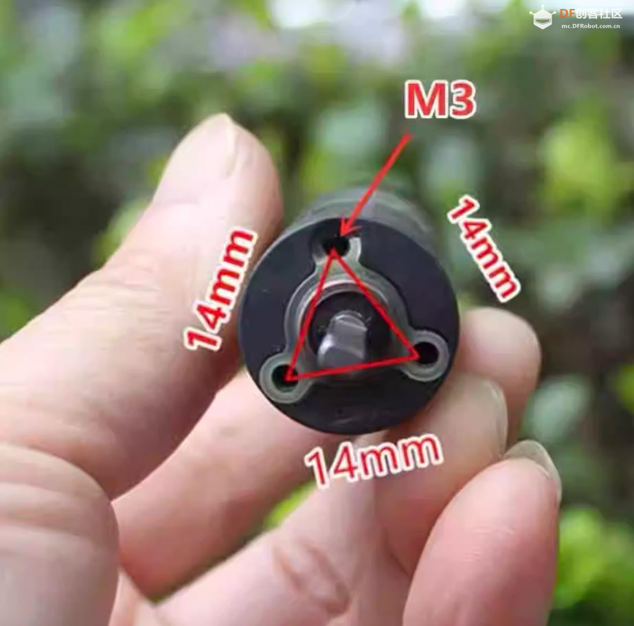 【花雕动手做】行星带霍尔测速 22mm大扭力慢速马达5-12V图4