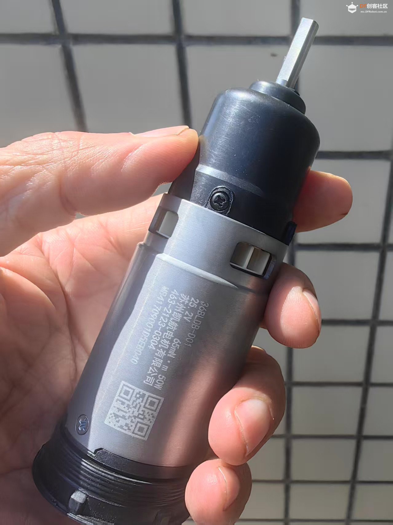 【花雕动手做】钕铁硼强磁行星减速无刷电机25.2V50W图1