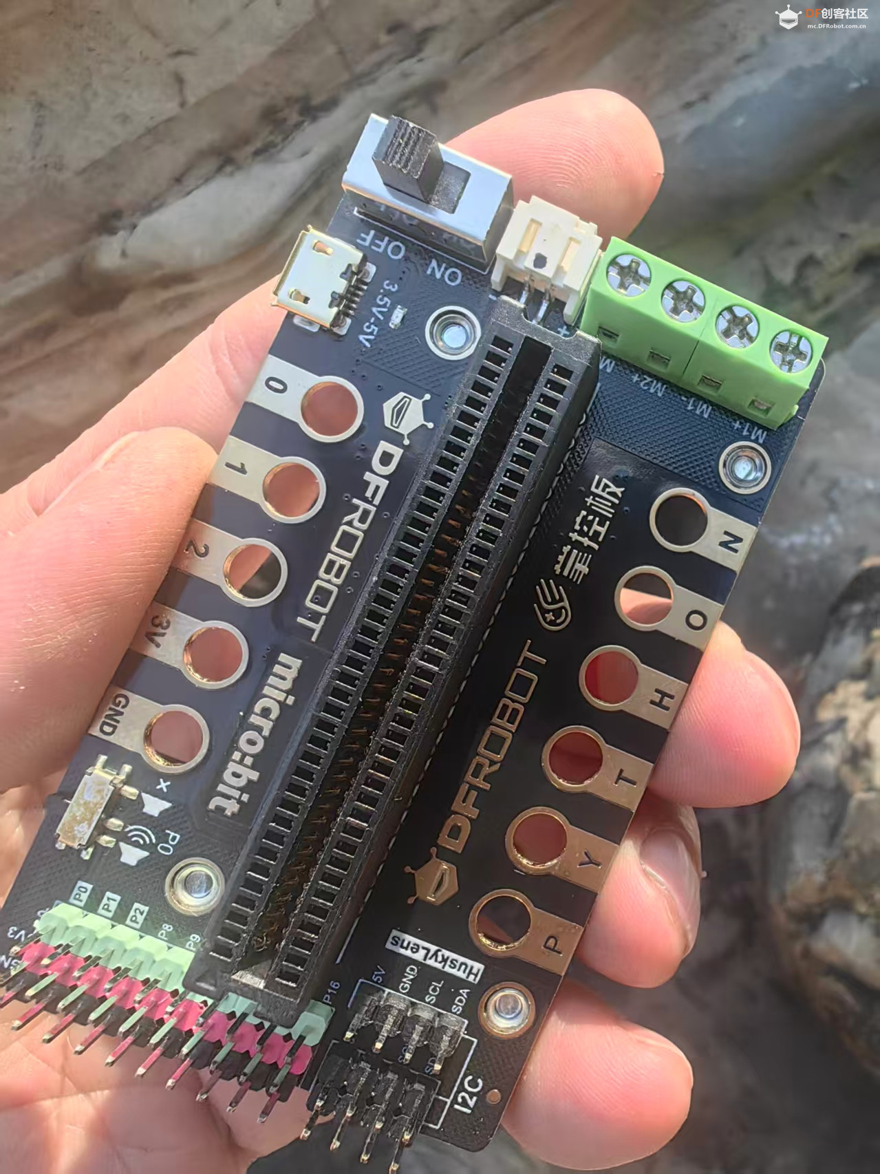 【花雕动手做】使用IO电机驱动扩展板搭建一辆智能小车图3