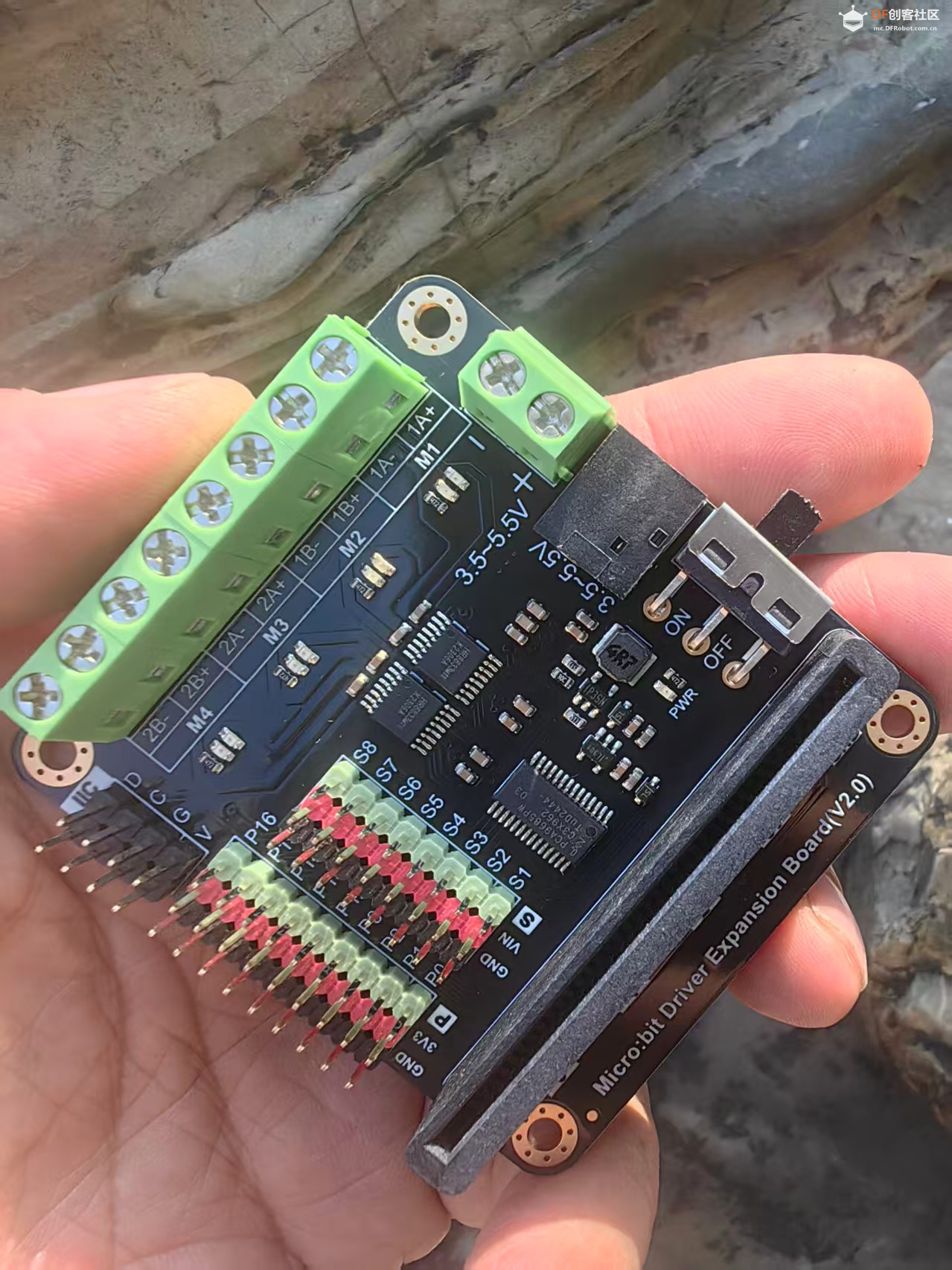 【花雕动手做】使用IO电机驱动扩展板搭建一辆智能小车图2