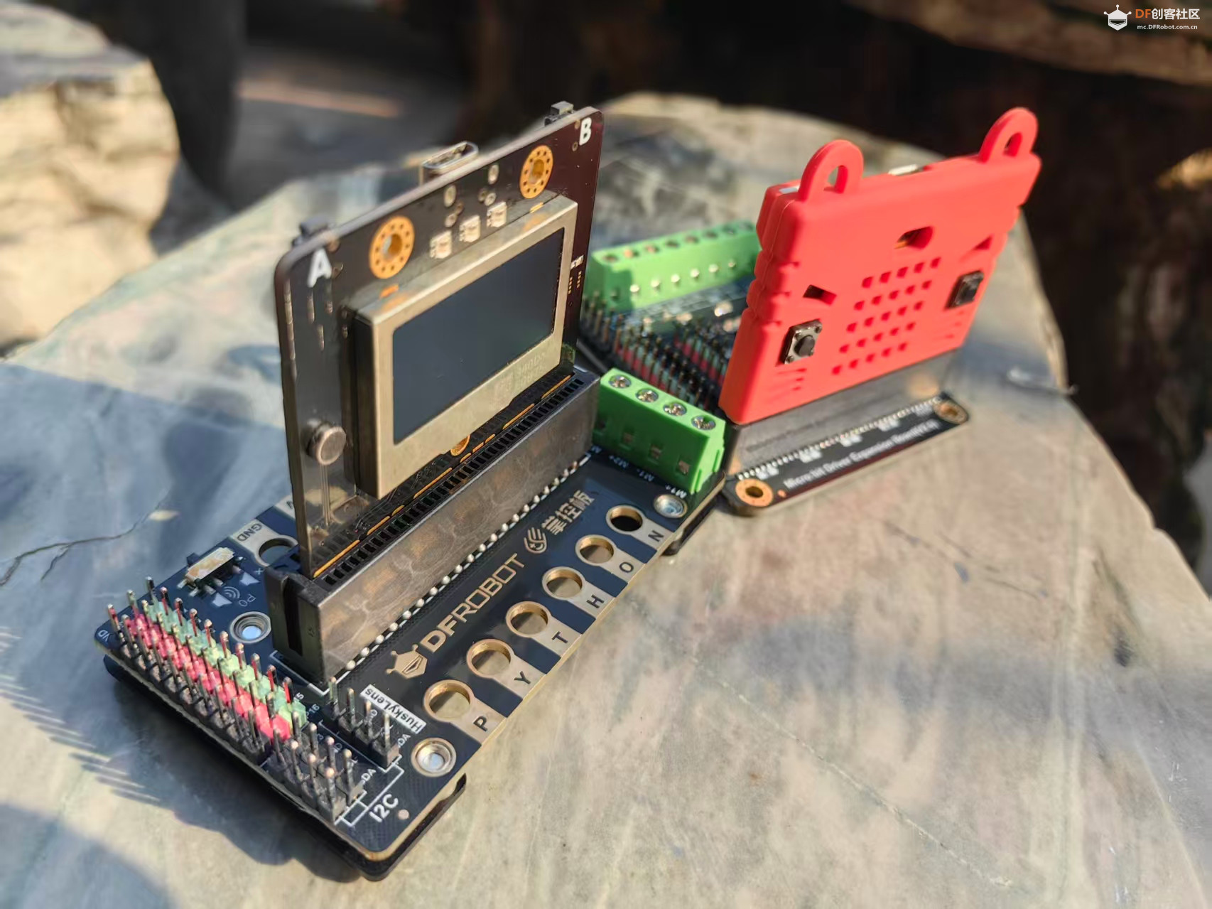 【花雕动手做】使用IO电机驱动扩展板搭建一辆智能小车图5