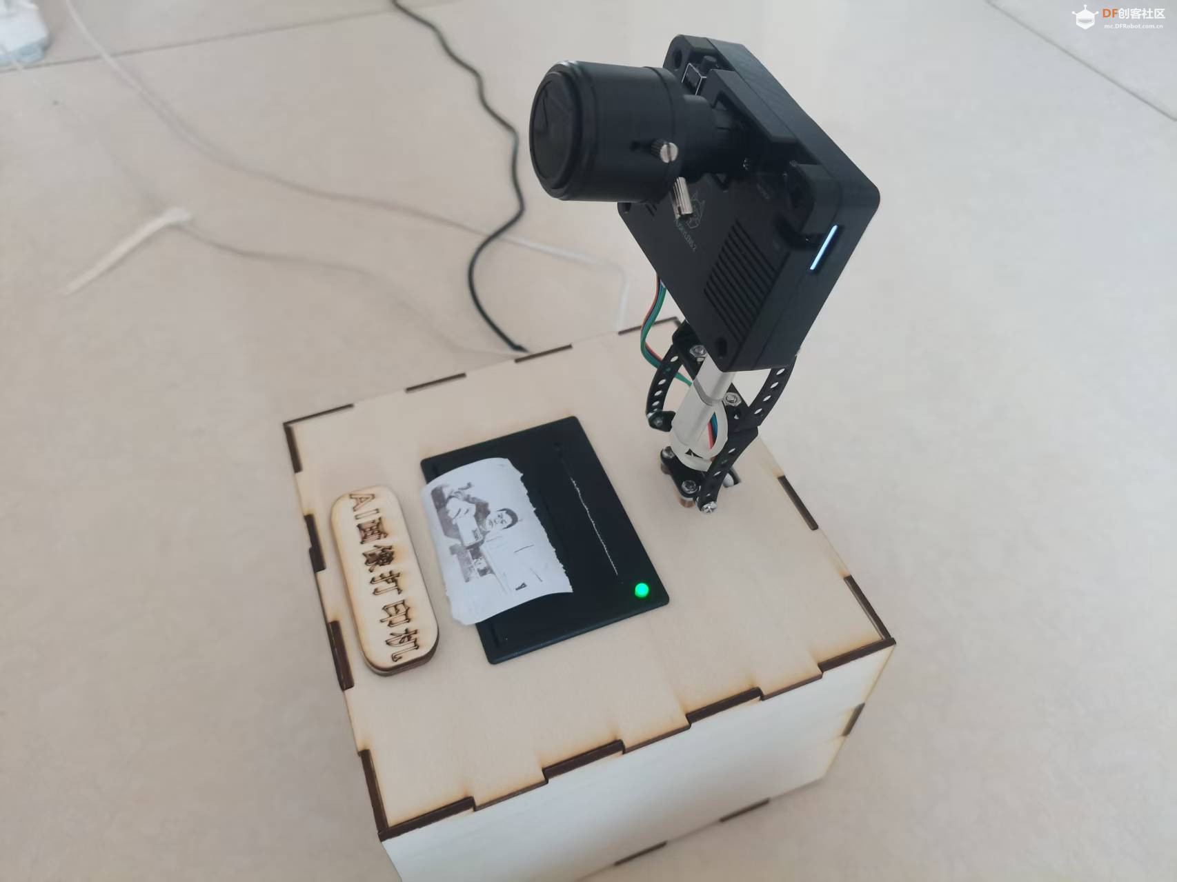 AI画像打印机：基于行空板M10与二哈2的实时人像打印装置图6