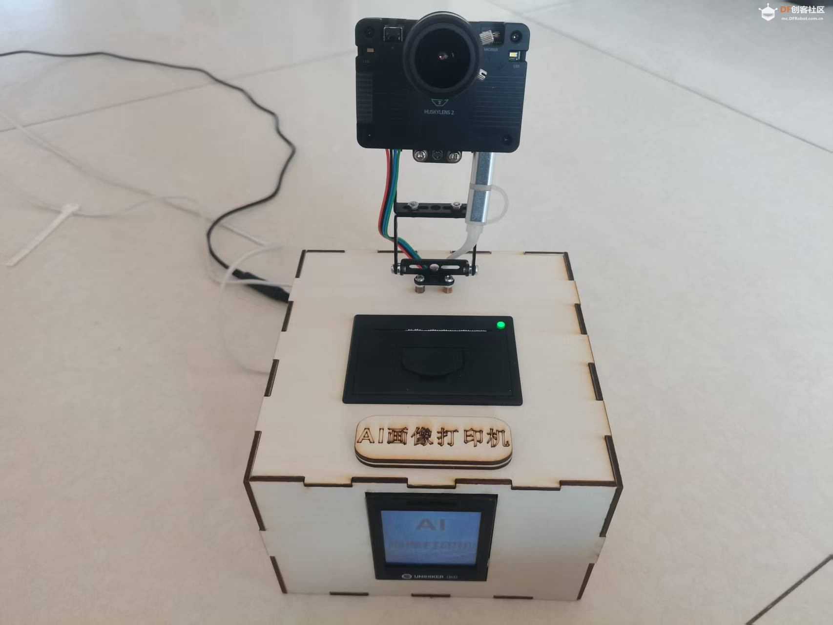 AI画像打印机：基于行空板M10与二哈2的实时人像打印装置图8