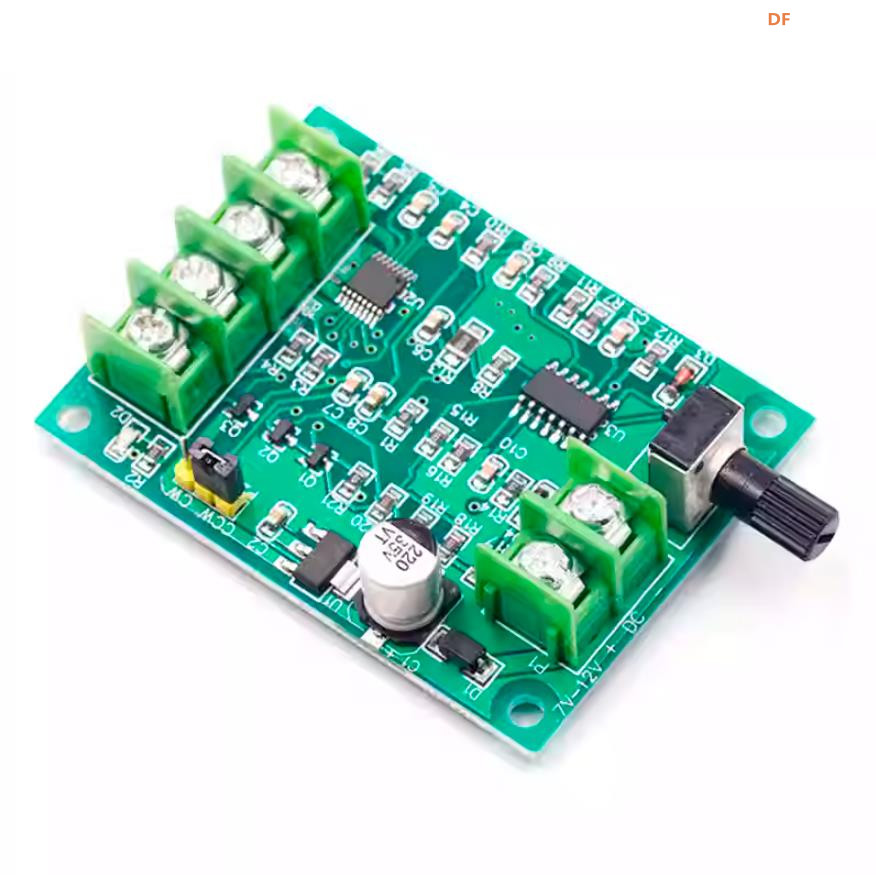 【花雕动手做】光驱硬盘无刷马达控制器7V-12V调速板图3