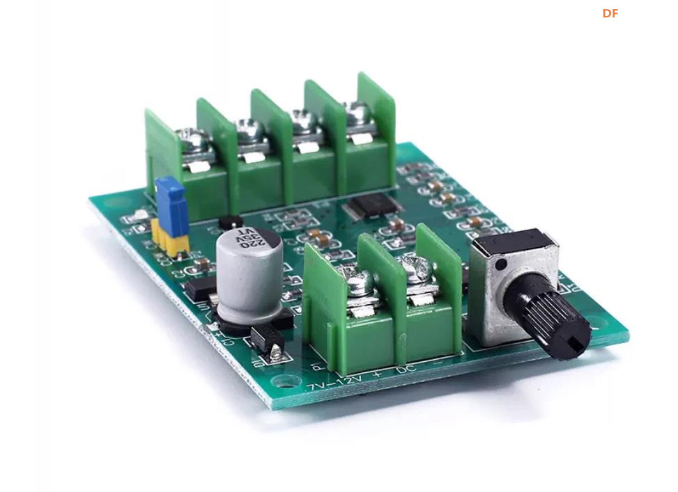 【花雕动手做】光驱硬盘无刷马达控制器7V-12V调速板图1