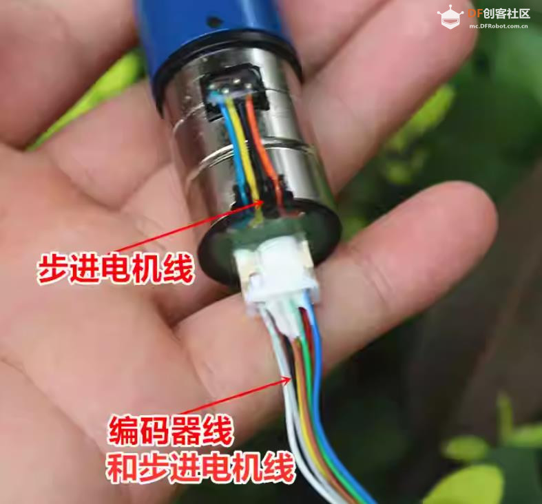 【花雕动手做】22mm全金属行星齿轮减速步进电机带霍尔图1