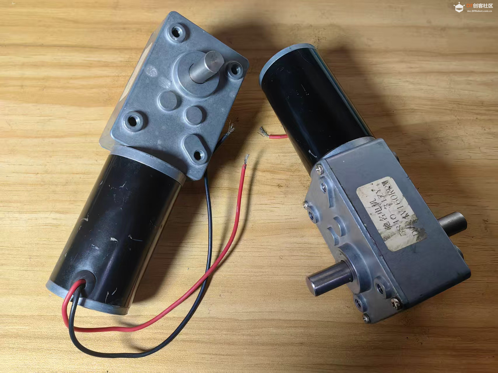 【花雕动手做】机器人底盘：5840 涡轮蜗杆24V电机全解析图3