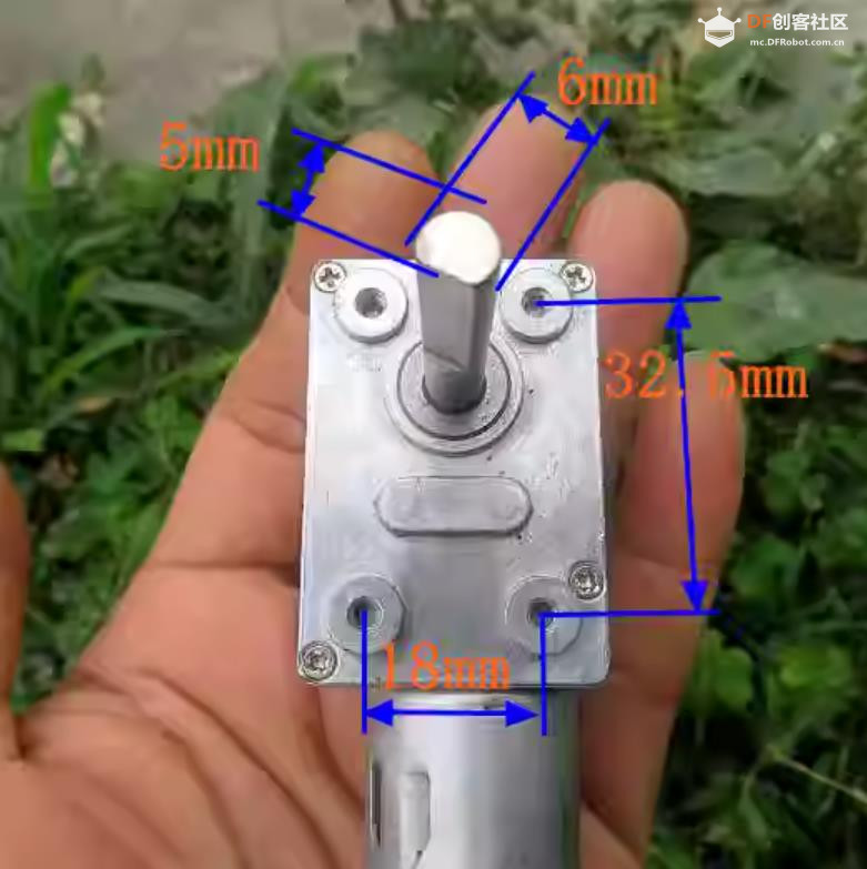 【花雕动手做】拆解24VDC微型128转自锁370蜗杆减速电机图4