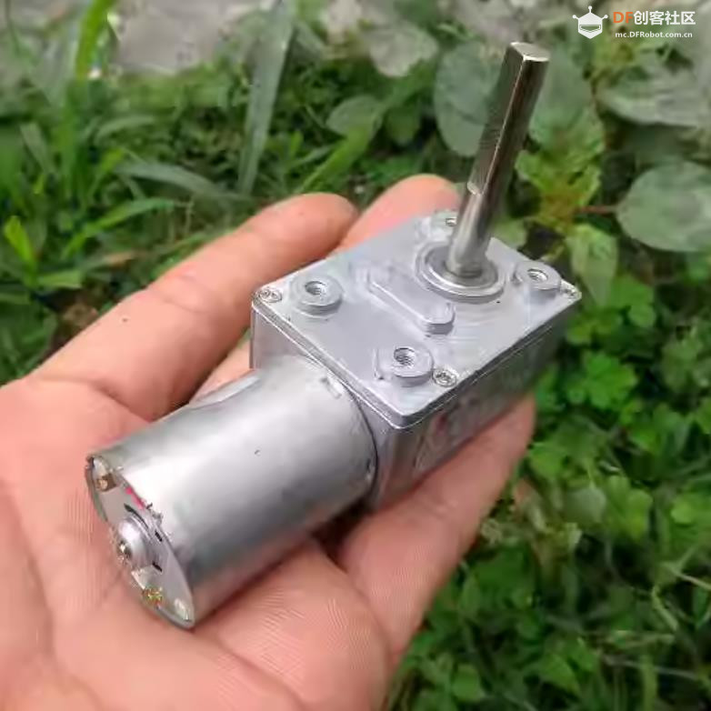 【花雕动手做】拆解24VDC微型128转自锁370蜗杆减速电机图5