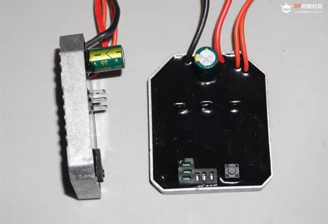 【花雕动手做】600W21V 高速大功率无霍尔无刷电机驱动器图3