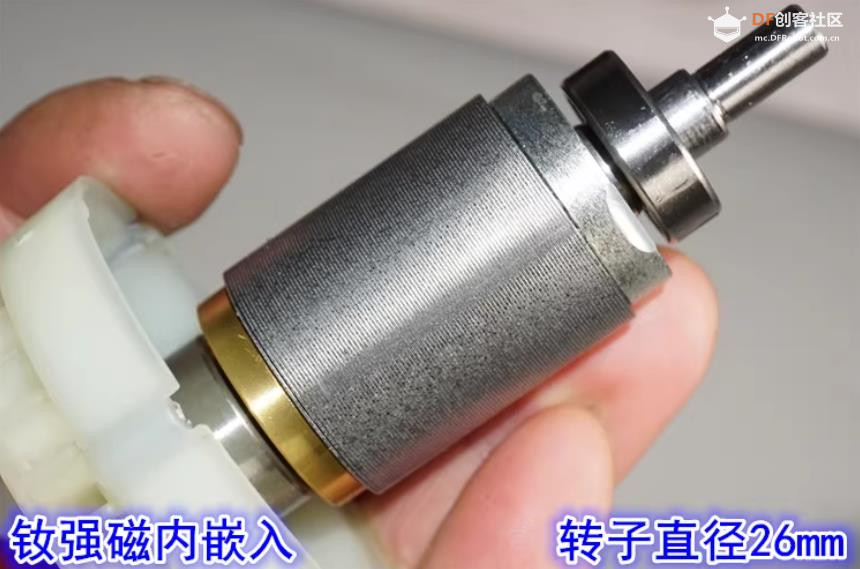 【花雕动手做】5030 钕强磁内转 18V 大功率 800W 无刷电机图2