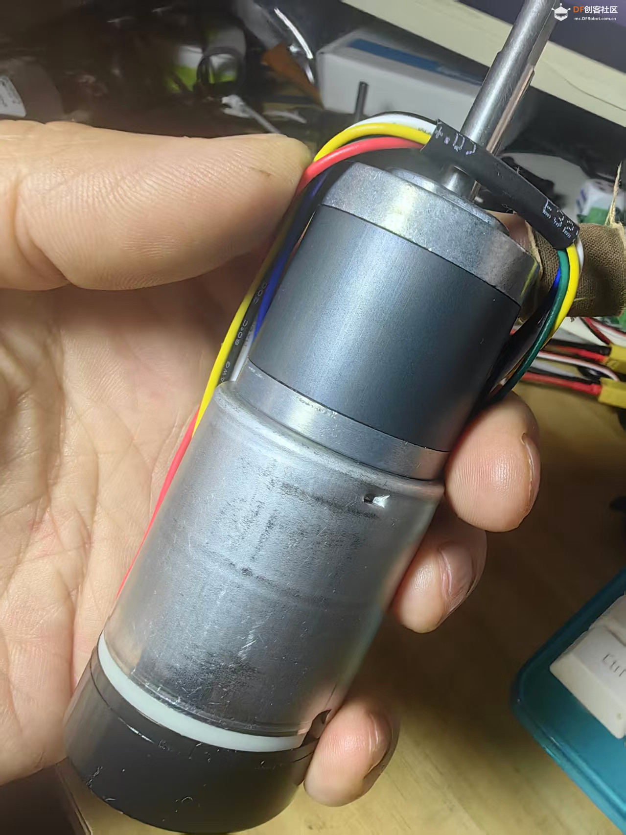 【花雕动手做】全金属齿轮行星减速电机DC24V 128转图1