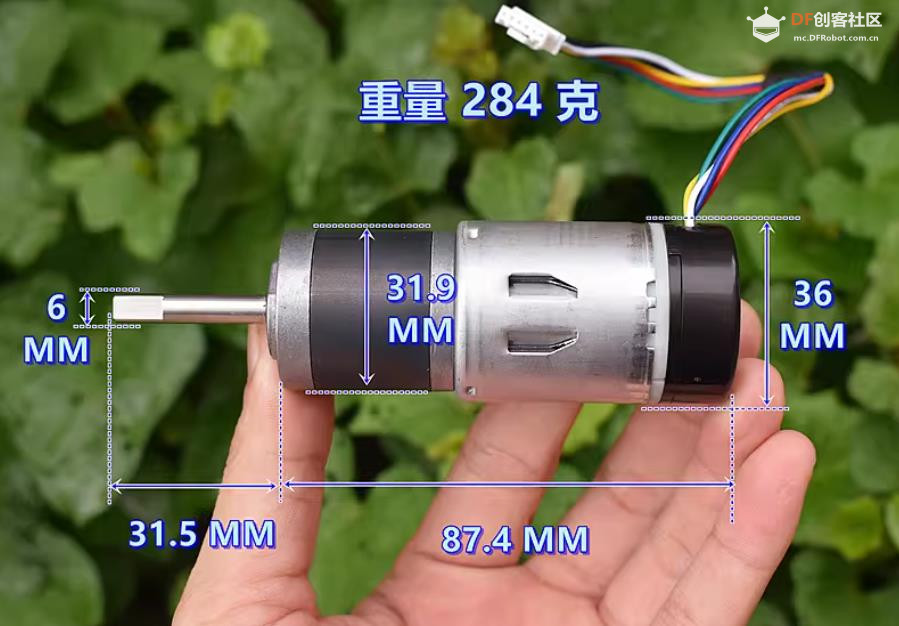 【花雕动手做】全金属齿轮行星减速电机DC24V 128转图3