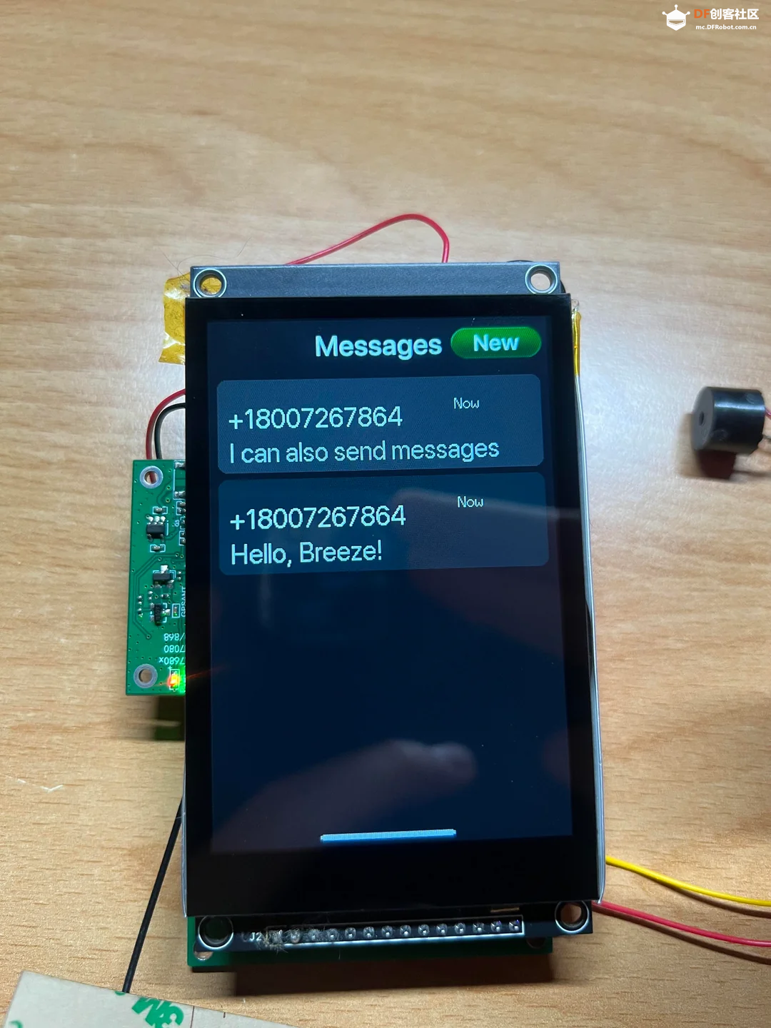 100 块的无人机探测器、用 ESP32 自制 4G 手机、多功能 Zi...图4