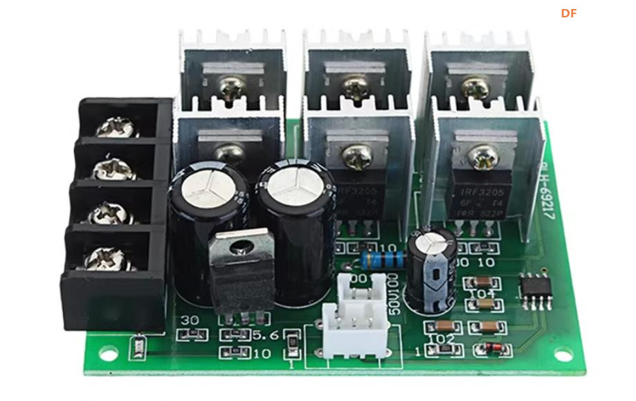 【花雕动手做】PWM直流电机调速器48V40A大功率马达驱动图2
