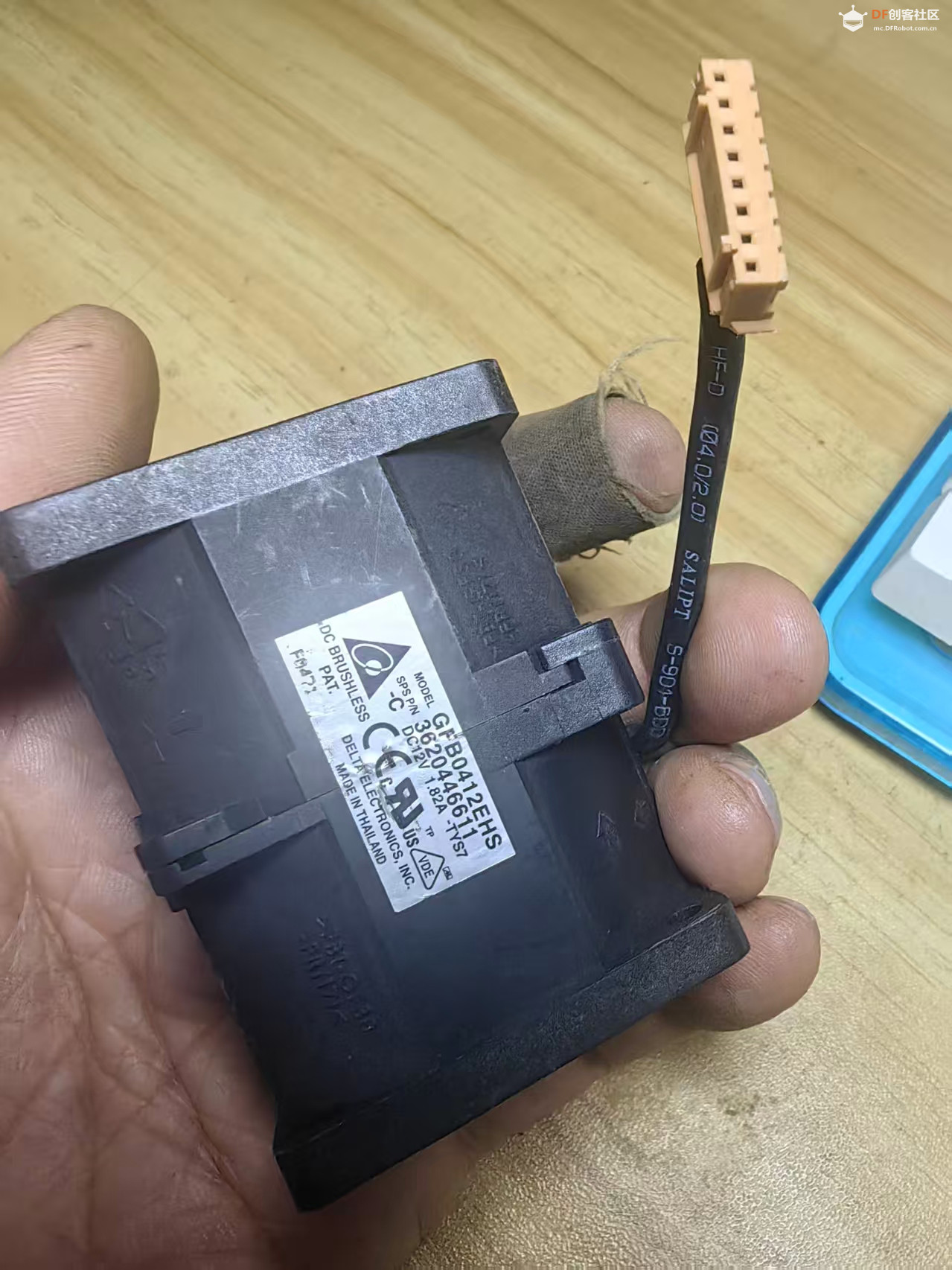 【花雕动手做】风力小车4056双段式12V涡轮暴力涵道增压图2