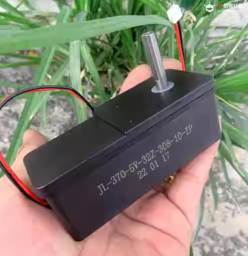 【花雕动手做】JL-370-5V-32Z-308涡轮蜗杆减速电机图1