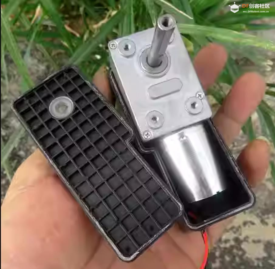 【花雕动手做】JL-370-5V-32Z-308涡轮蜗杆减速电机图2