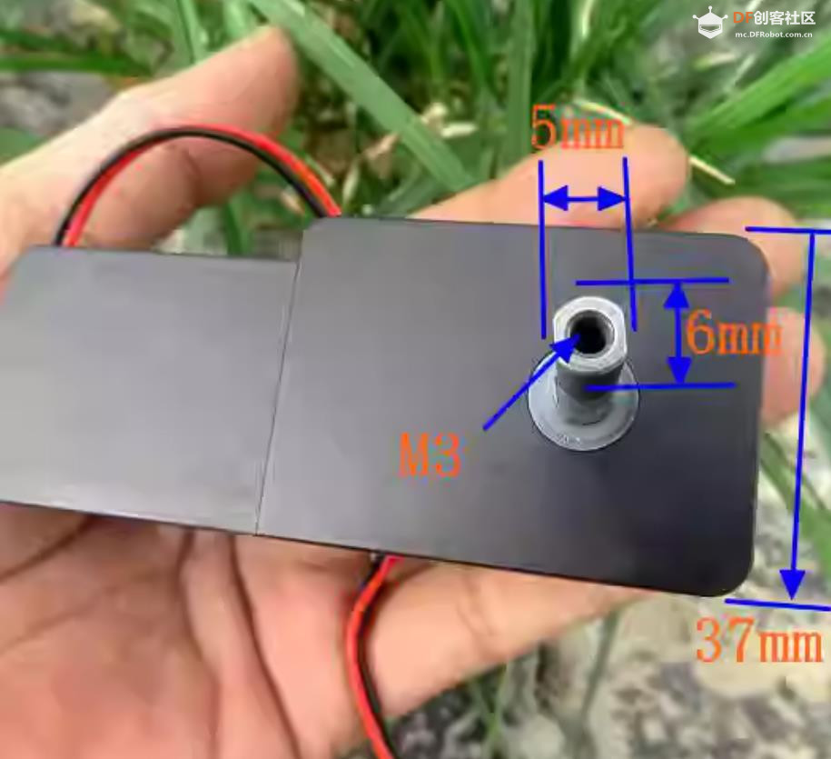 【花雕动手做】JL-370-5V-32Z-308涡轮蜗杆减速电机图2