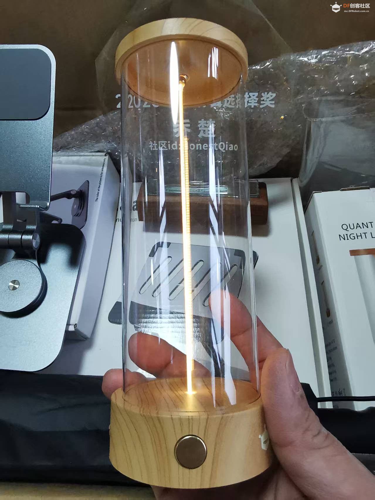DFRobot量子夜灯把玩和拆解图2