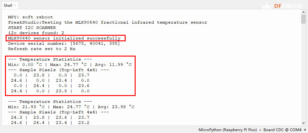 【Beetle 树莓派 RP2350】热成像仪图3