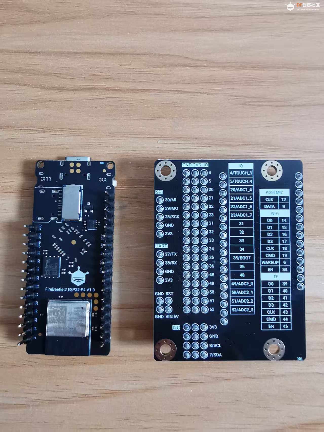 FireBeetle 2 ESP32 P4套装开箱和双OLED屏驱动图4