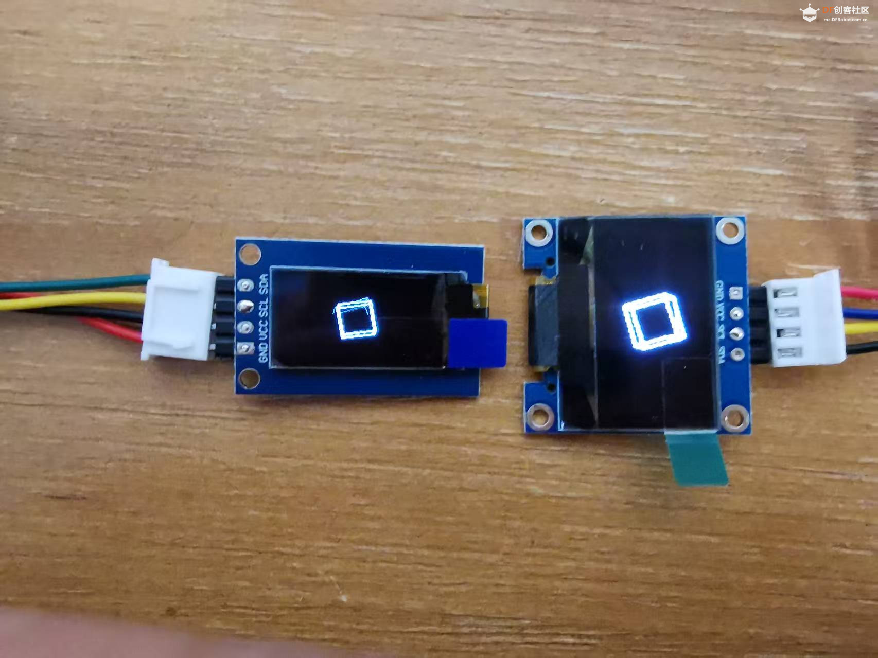 FireBeetle 2 ESP32 P4套装开箱和双OLED屏驱动图15