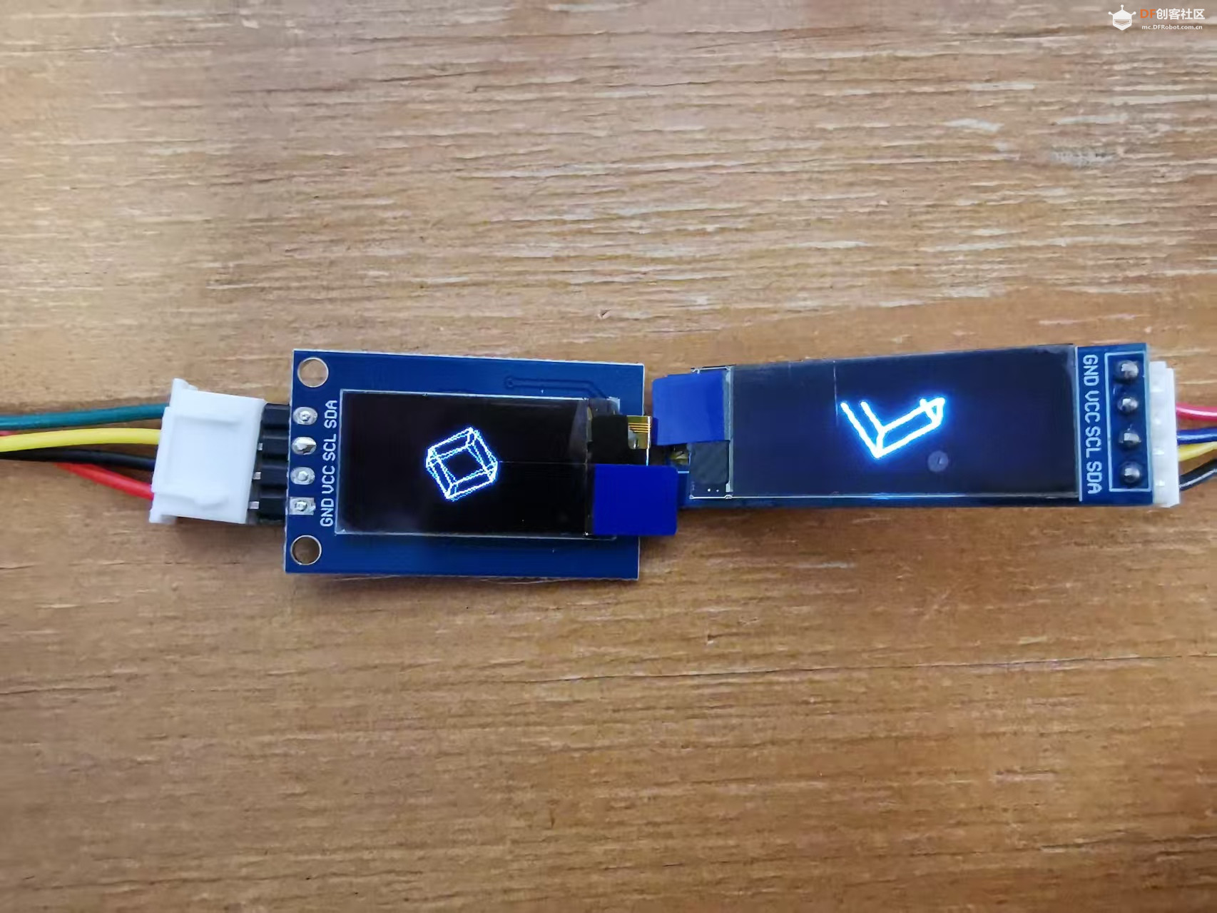 FireBeetle 2 ESP32 P4套装开箱和双OLED屏驱动图16