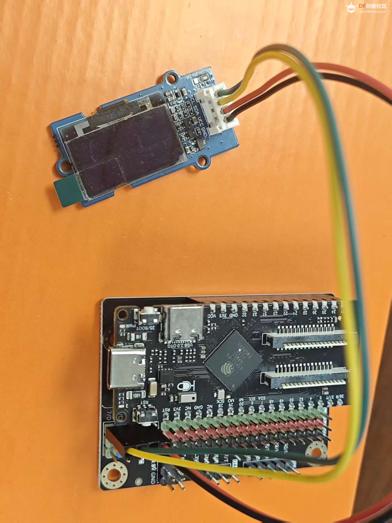 FireBeetle 2 ESP32 P4套装开箱和移植个SSD1306库图2
